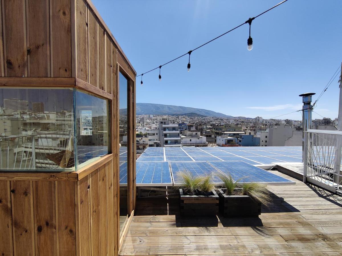 Unique Solar Penthouse With Jacuzzi And Sauna In Central Atina Dış mekan fotoğraf