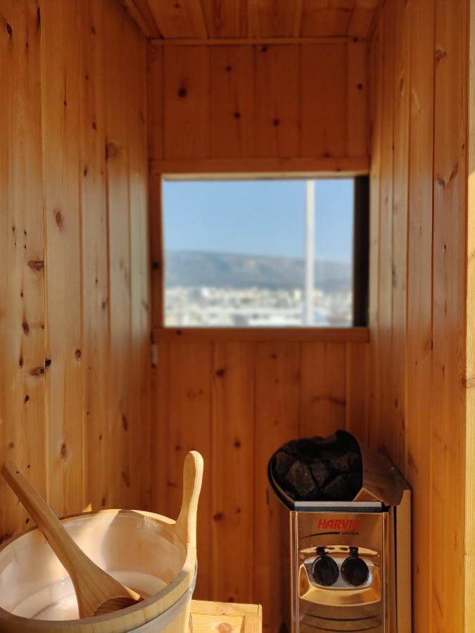 Unique Solar Penthouse With Jacuzzi And Sauna In Central Athens Daire Dış mekan fotoğraf