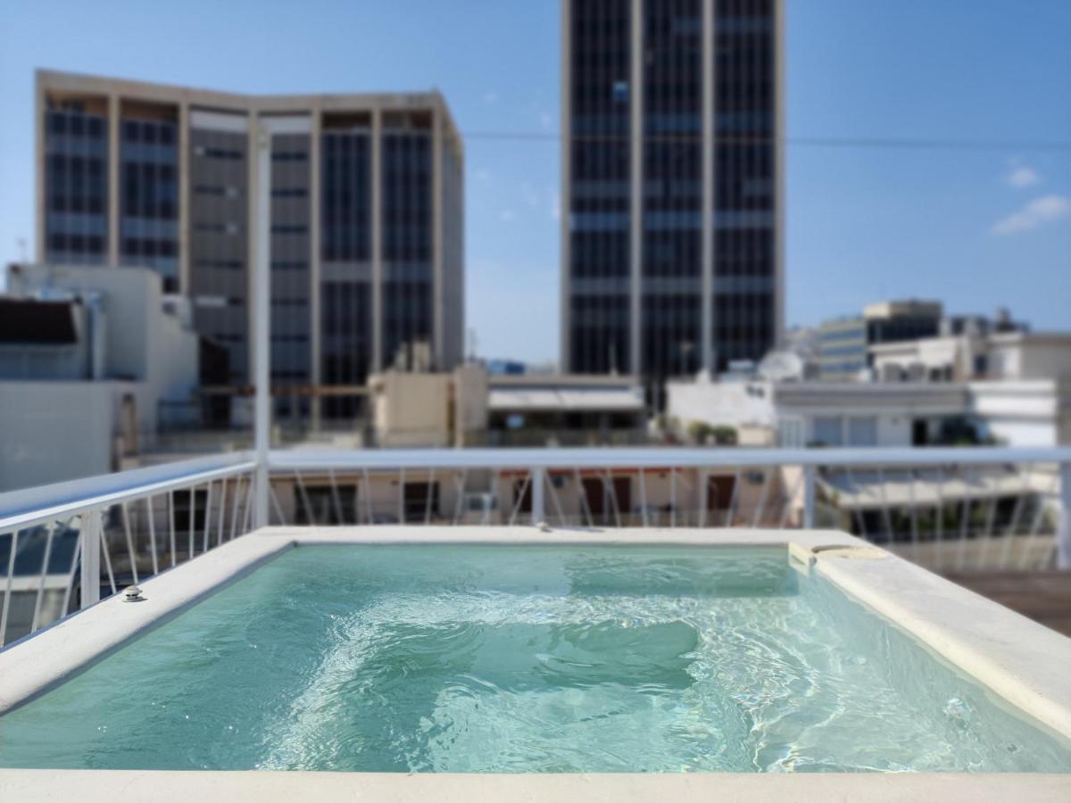 Unique Solar Penthouse With Jacuzzi And Sauna In Central Athens Daire Dış mekan fotoğraf