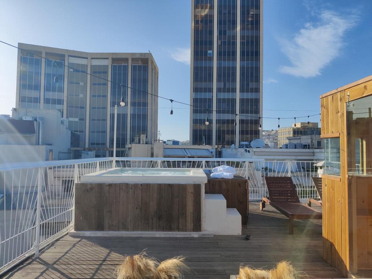 Unique Solar Penthouse With Jacuzzi And Sauna In Central Athens Daire Dış mekan fotoğraf